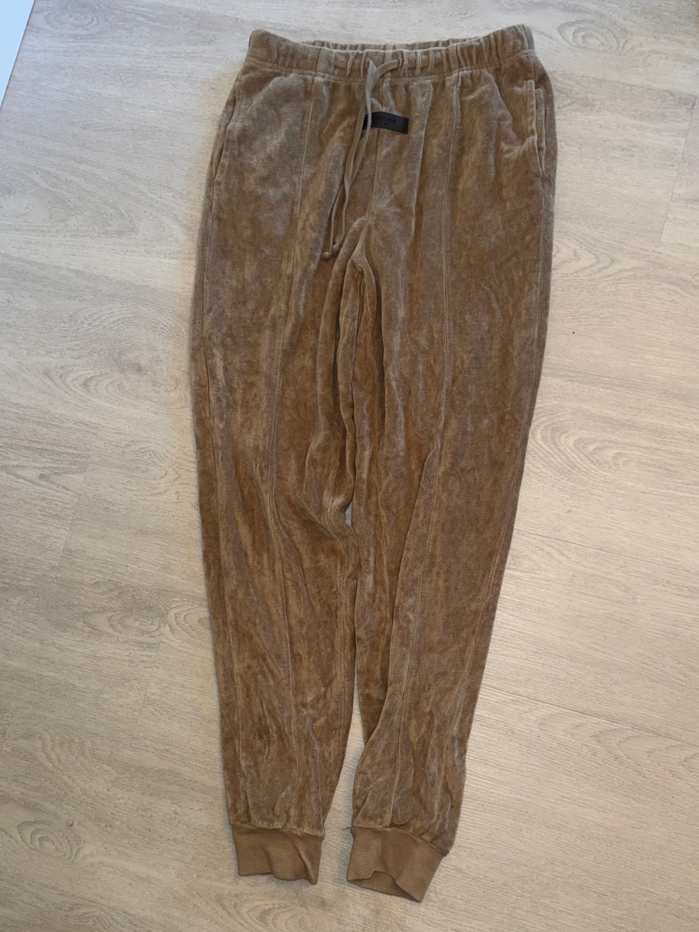 Essentials Corduroy Jogger Pants in Brown